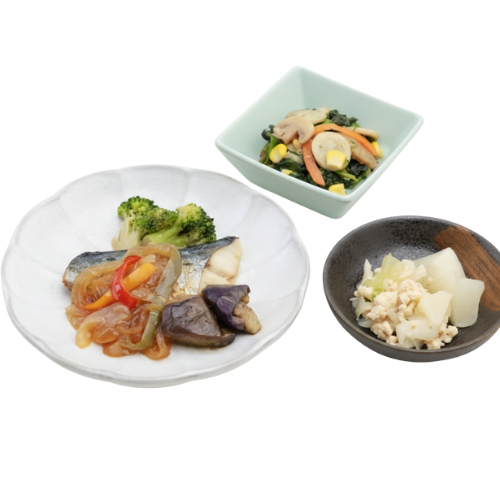 さわらの黒酢あん