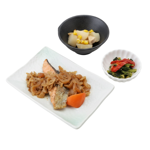 鮭のちゃんちゃん焼き風